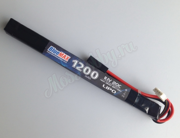 LiPO Battery 1200mAh 11.1V 20C  Slim Stick Pack for Airsoft 3S1P