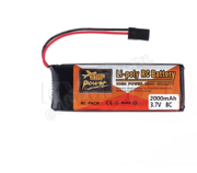 ZOP POWER 2000mah 3.7v 8c for WFLY 6CH/7CH Transmitter