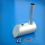 Single hole DLE60 exhaust pipe