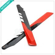 TNS 325mm Carbon Fiber Main Blades for T-Rex 450 Helicopters - Red Flower